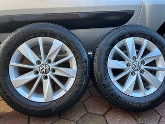 Hlinikove disky VW Lyon 6J x 15" s pneu Kleber