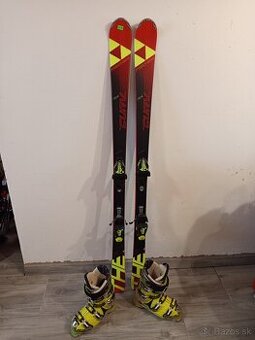 predám lyže fischer rc4 dĺžka