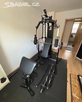 Lavica na posilnovanie + příslušenství, Kettler delta XL