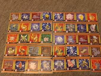 Pokémon nálepky plus album 1999
