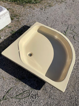 Rohová sprchová vanička