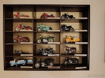 Predám kolekciu modelov motocyklov