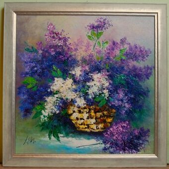 OBRAZ - Olejomaľba -Małgorzata Łącka - Májová báza