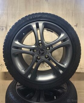 MERCEDES R15/R17 ORIG.ALU/ZIMNE PNEU/OCELOVE PUKLICE/ MATICE