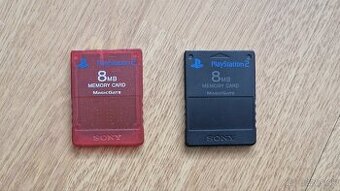 2x Playstation 2 Memory Card