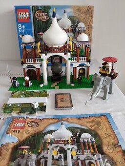 LEGO Adventurers 7418 Scorpion Palace s krabicou + plagát