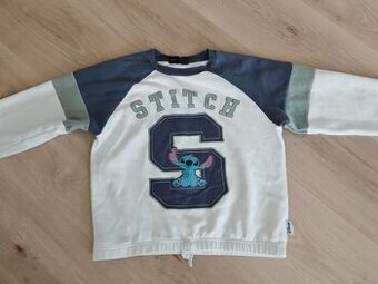 Mikina biela krasna bavlna po opasok z Rakuska 146-XXs sadne