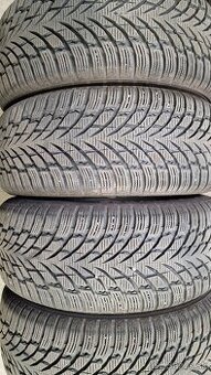 Predám 4ks jazdené zimné 235/55r18-104H Nokian