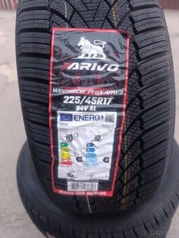 NOVE nepouzivane zimne pneu  Arivo Winmaster ProX 225/45 r17