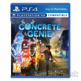 Predám originál novú hru CONCRETE GENIE VR na : PS4 PS5