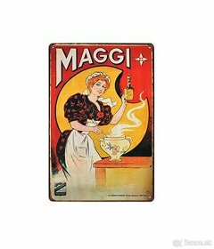 plechová cedule - Maggi (dobová reklama)
