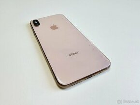 APPLE IPHONE XS MAX GOLD TOP STAV ,BATÉRIA 100%