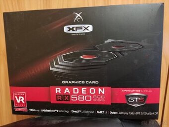 Grafická karta XFX Radeon RX 580 GTS 8GB DDR5