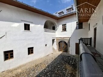 Historický priestor pre kaviareň 140 m2 v Banskej Štiavnici
