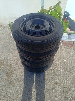 LETNÉ PNEUMATIKY 165/70 R14 NA NOVÝCH DISKOCH - 1