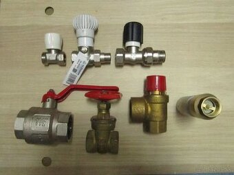 Ventyle na kurenie 3/4" a 1/2"