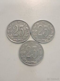 Mince 25 halierov