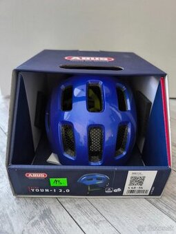 Detská prilba na bicykel ABUS Youn-I 2.0 sparkling blue