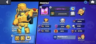 Brawl stars účet