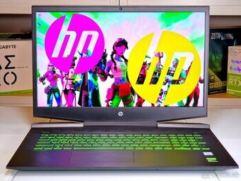 Herný notebook HP PAVILION 17 | GTX 1050 | 16GB | SSD