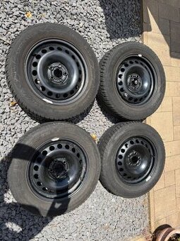 PLECHOVE DISKY 5x100 R15 a ZIMNE PNEU 185/65/15