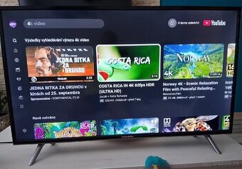 televízor SMART LED, 102 cm