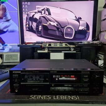 PIONEER CT-447...kazetový deck , Dolby B,C,HxPro , Auto Ble