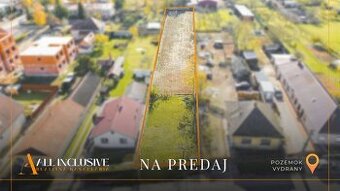 ALL INCLUSIVE | NA PREDAJ STAVEBNÝ POZEMOK (1383 m²), VYDRAN