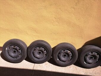 Letné pneumatiky 165/70R14 81T na diskoch Fábia 1