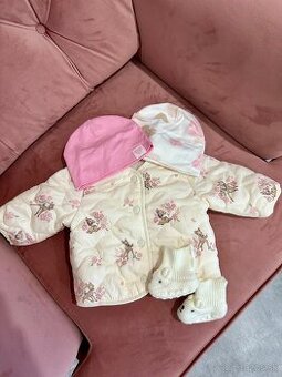 Zateplená bunda pre dievčatko