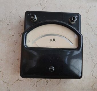 Predám starožitný – retro ampérmeter.