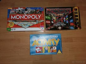 Predám spoločenské hry - Monopoly, Activity Junior - 1