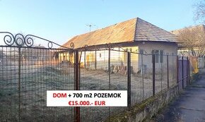 Bruty - RODINNÝ DOM s 700 m2 POZEMKOM - Na predaj