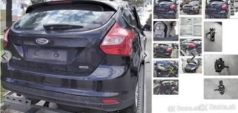 Ford Focus 1.6 TDCI 2012 predám PIATE DVERE, NÁRAZNÍK zadný,