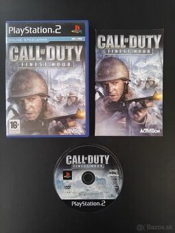 Hra pre PS2 - Call of Duty Finest Hour
