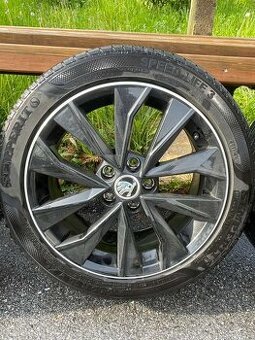 Alu disky 5x100 r16 original Škoda Fabia 3