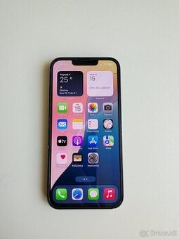 Apple iPhone 13 256 GB Midnight,KAPACITA BATÉRIE 100%