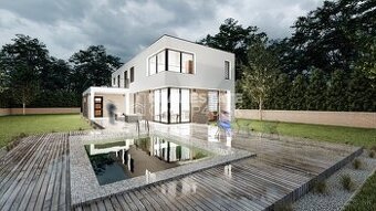 LUXUSNÁ 5-IZ. VILA NA KĽÚČ NA LUKRATÍVNOM POZEMKU – BUDATÍN