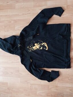 Mikina s kapucňou Disney Minnie - Veľkosť M - čierna