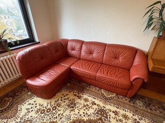 Kožená rohová súprava