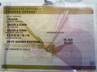 Exkluzívny troják Sauer&Sohn