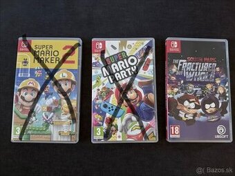 Hry na Nintendo switch