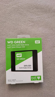 SSD 240 GB WD GREEN nový