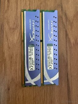 Predám RAM Kingston HyperX Genesis 8GB (2x4GB) DDR3 1600MHz