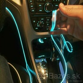 LED svietiace ambientne pasiky do auta