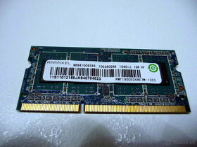 Ram 1GB DDR3 10600 1333Mhz malá do notebook - 1