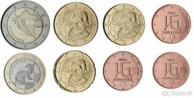 Euro sady - San Marino, Vatikan, Chorvatsko, Andorra a ine