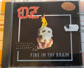 CD OZ - FIRE IN THE BRAIN 1983 FIRST PRESS - 1
