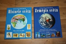 Predám knihy Encyklopedie Historie světa + Zeměpis světa