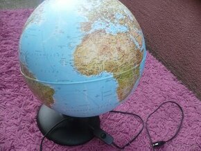 Globus eletrický lampa